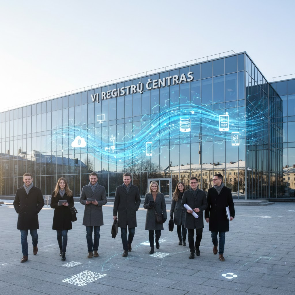 VĮ Registrų centras: Ne tik archyvas, bet ir skaitmeninės valstybės variklis