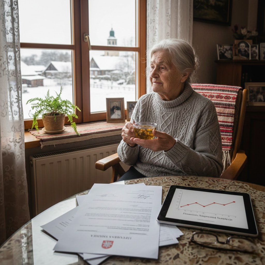 Finansinis saugumas senatvėje be darbo stažo: kokios išmokos priklauso ir kaip jas gauti?