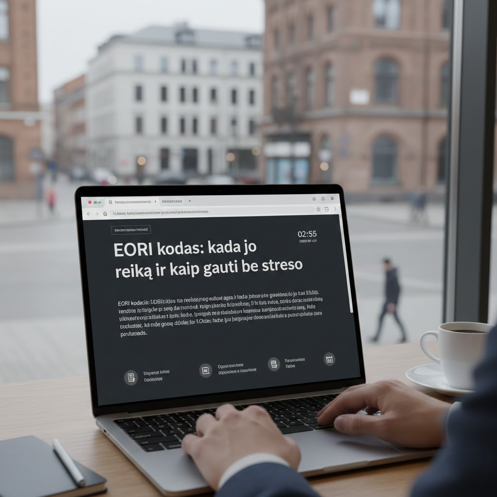 EORI kodas: kada jo reikia ir kaip gauti be streso EORI kodas: kada jo reikia ir kaip gauti be streso