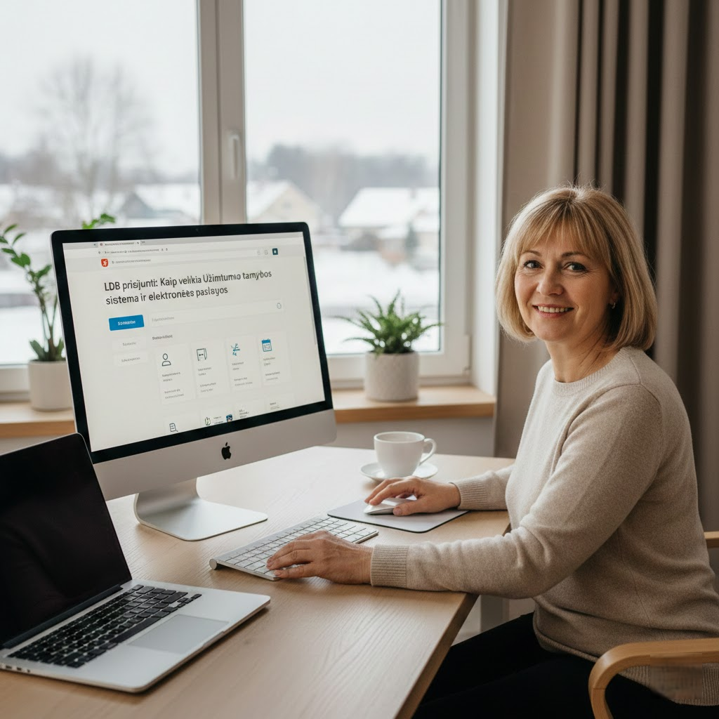 LDB prisijungti: Kaip veikia Užimtumo tarnybos sistema ir elektroninės paslaugos