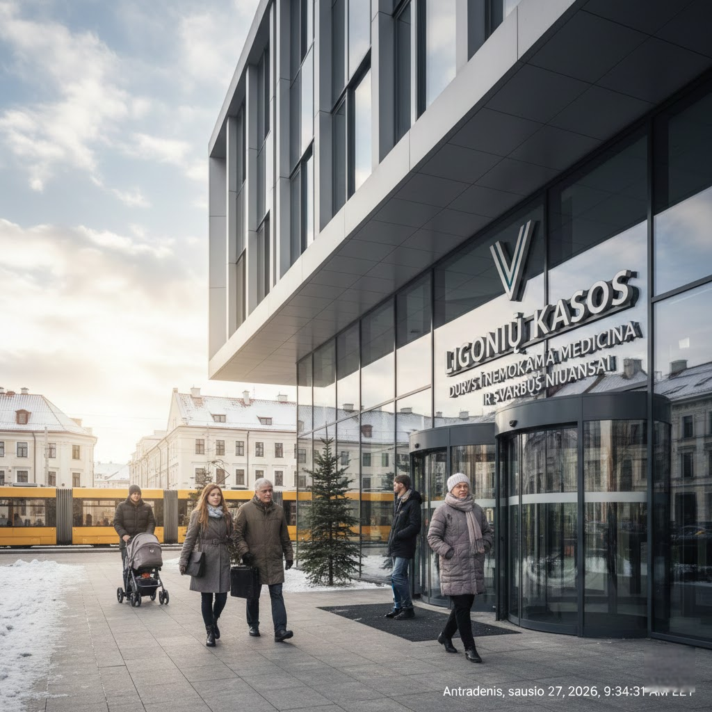 Ligonių kasos Vilnius: durys į nemokamą mediciną ir svarbūs niuansai