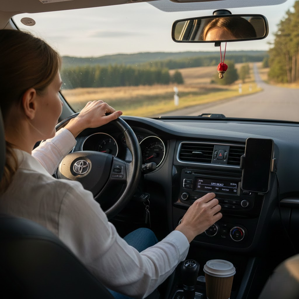 Radijas kelyje: Kodėl vairuotojai vis dar renkasi gyvą eterį vietoje grojaraščių?