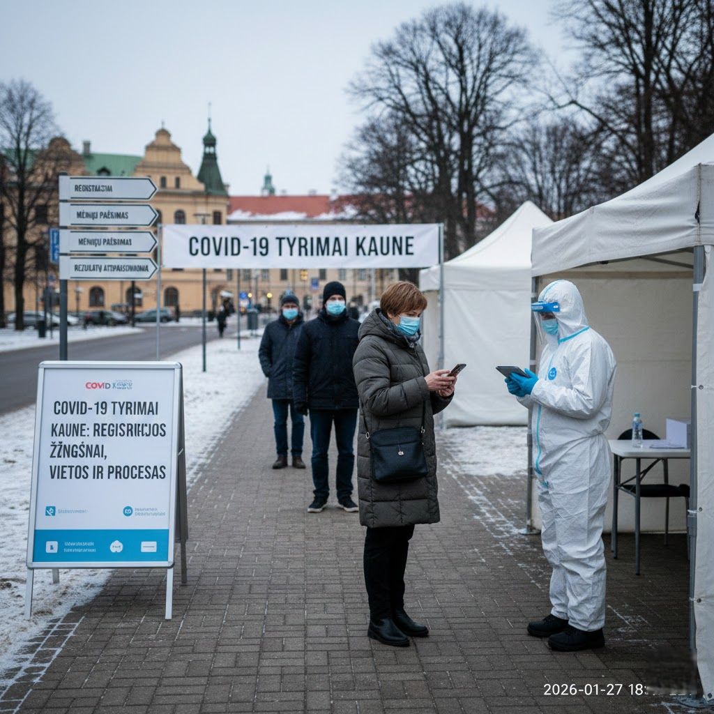 COVID-19 Tyrimai Kaune: Registracijos Žingsniai, Vietos ir Procesas