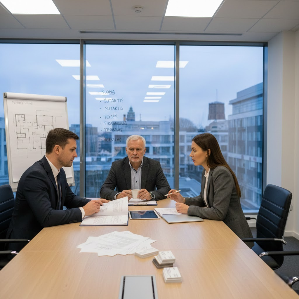 Patalpų nuoma verslui: strateginiai sprendimai ir teisiniai saugikliai