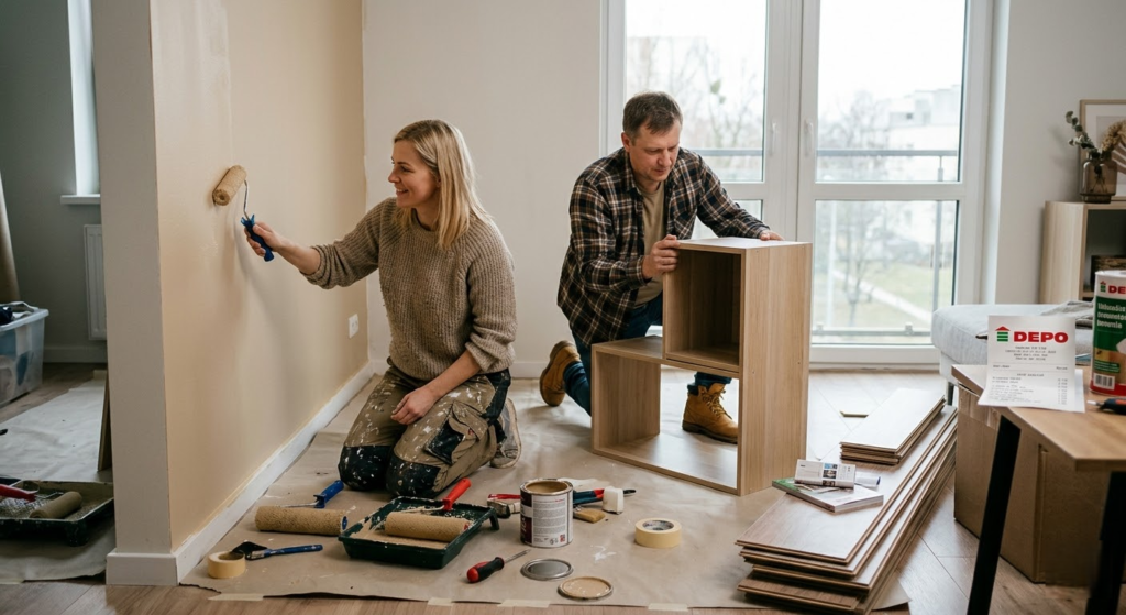 DEPO DIY Gidas: Kaip Paversti Namus Svajone be Milžiniškų Išlaidų