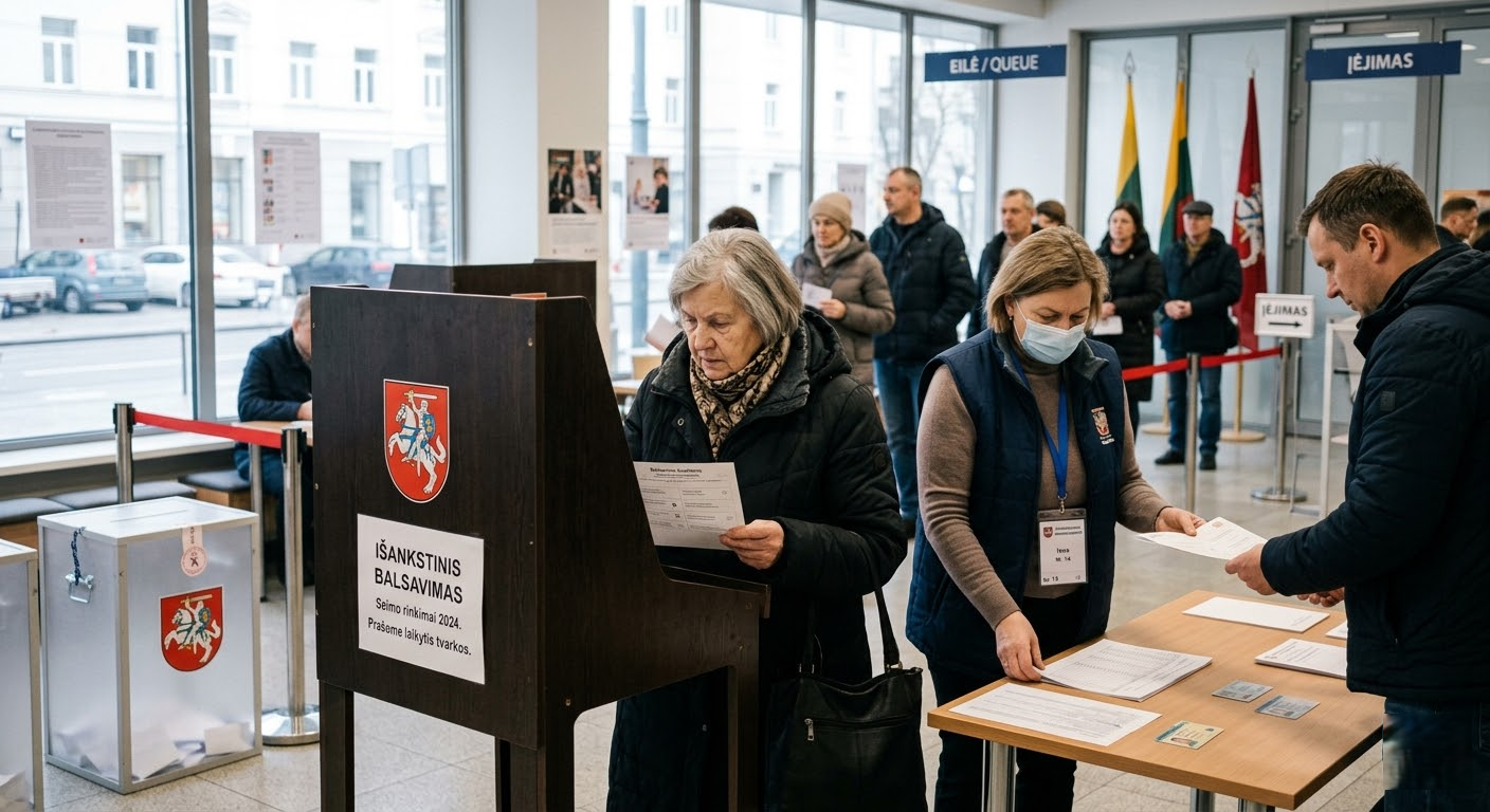 Išankstinis balsavimas Lietuvoje: išsamus gidas ieškantiems patogumo ir skaidrumo