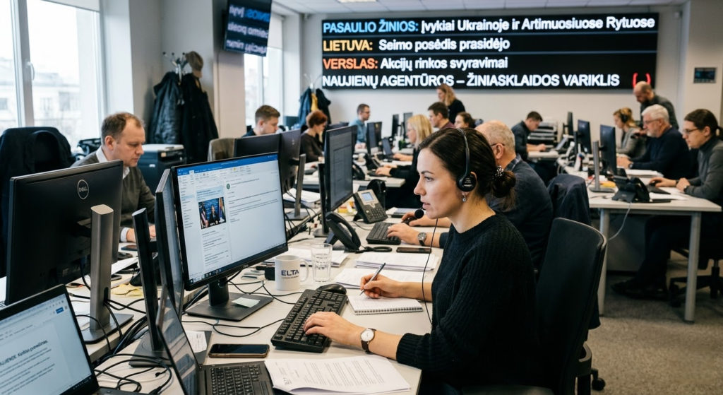 Naujienų agentūros: Nematomas pasaulio žiniasklaidos variklis ir jo svarba šiandienos informaciniame chaose