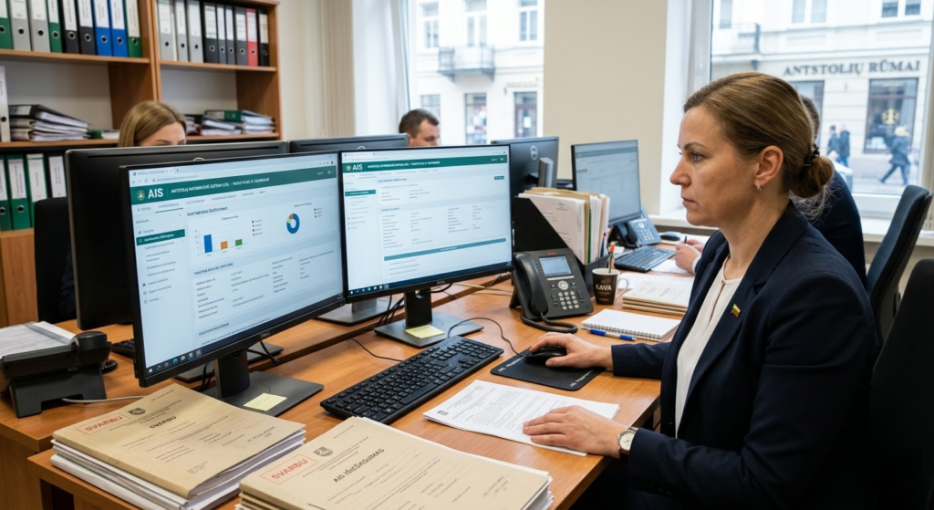 Antstolių informacinė sistema (AIS): Išsamus gidas apie skaitmeninį išieškojimą Lietuvoje