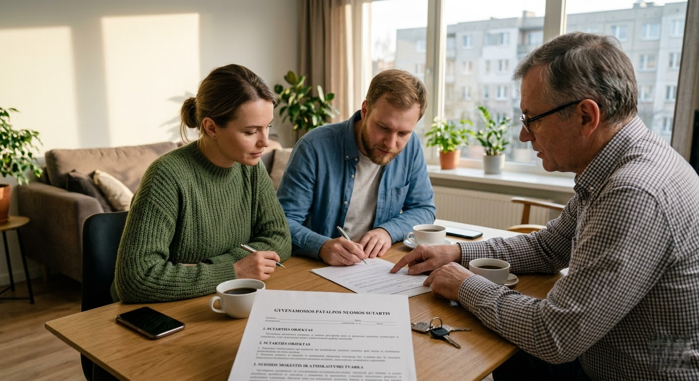 Nuomos sutartis: Išsamus gidas, patarimai ir profesionalus nuomos sutarties pavyzdys