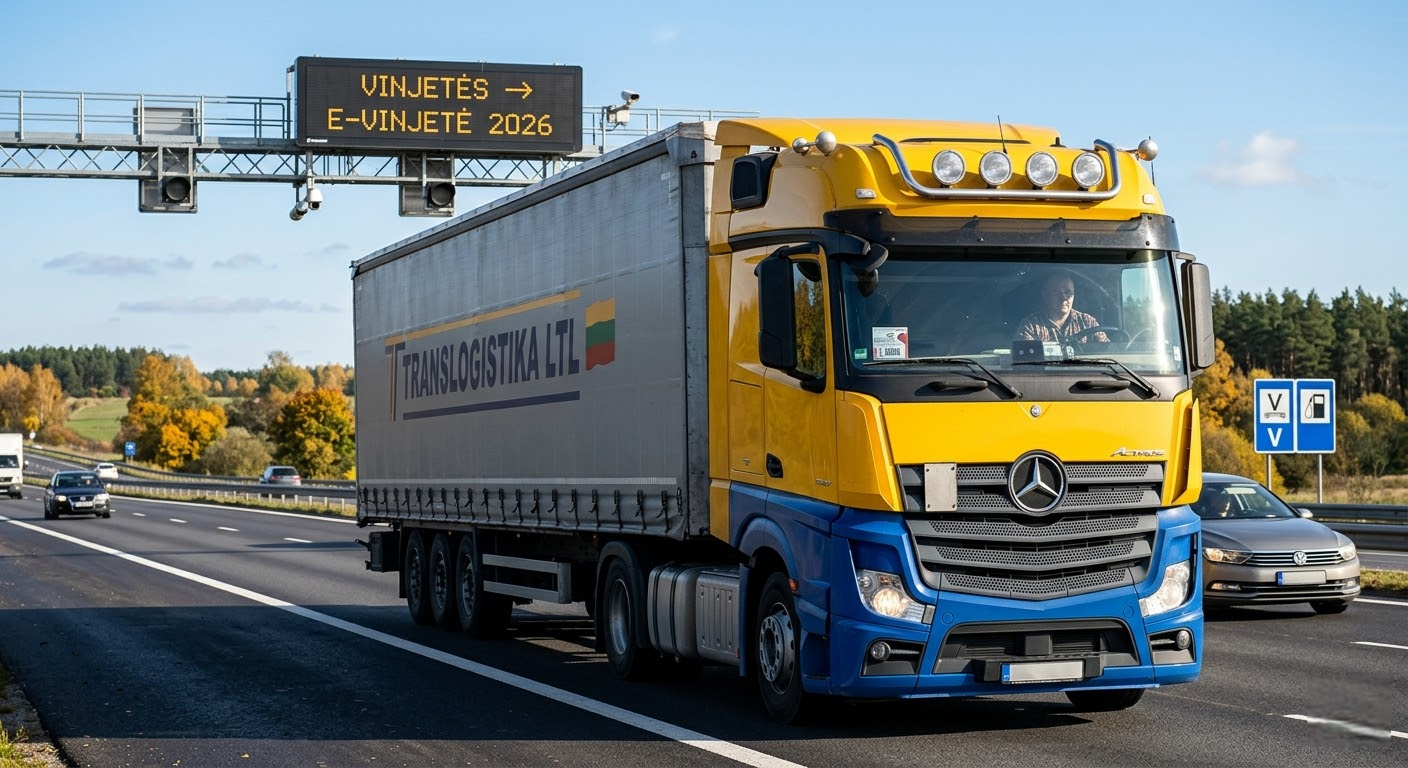 Vinjetės Lietuvoje 2026: Išsamus vadovas vairuotojams ir verslui – Viskas, ką reikia žinoti