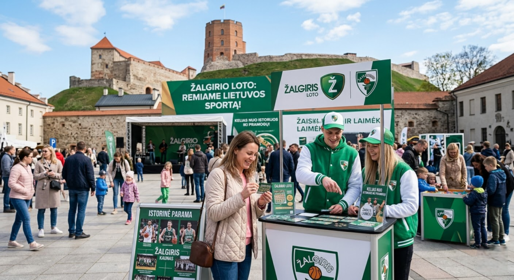 Žalgirio loto: Kelias nuo istorinės paramos sportui iki modernių pramogų kiekvienam
