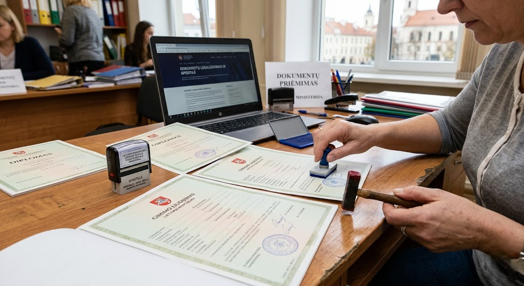 Dokumentų pripažinimas užsienyje: esminis vadovas apie apostilę ir legalizavimą