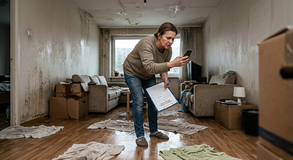Užpiltas butas: kaip teisingai įvertinti nuostolius ir gauti pilną kompensaciją Užpiltas butas: kaip teisingai įvertinti nuostolius ir gauti pilną kompensaciją