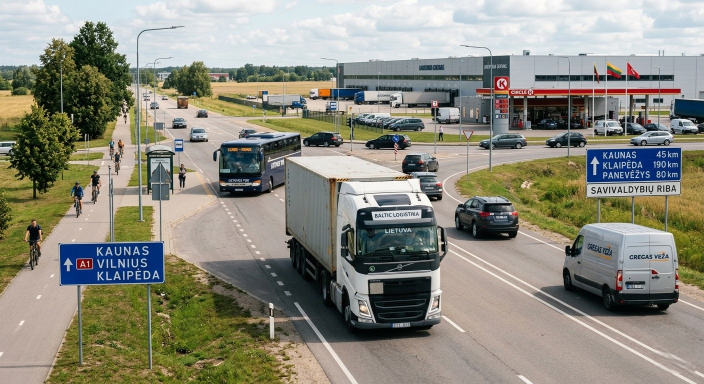 Judėjimas tarp savivaldybių: Nuo logistikos iššūkių iki naujosios mobilumo kultūros Lietuvoje