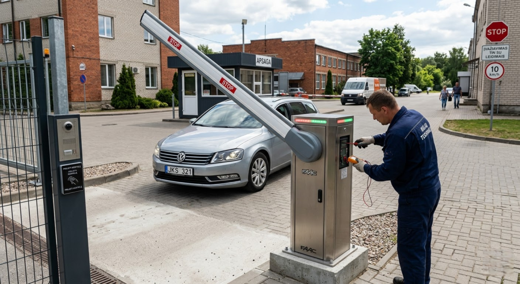 Šlagbaumas: Išsamus Gidas, Kaip Pasirinkti, Sumontuoti ir Modernizuoti Pravažiavimo Kontrolės Sistemą