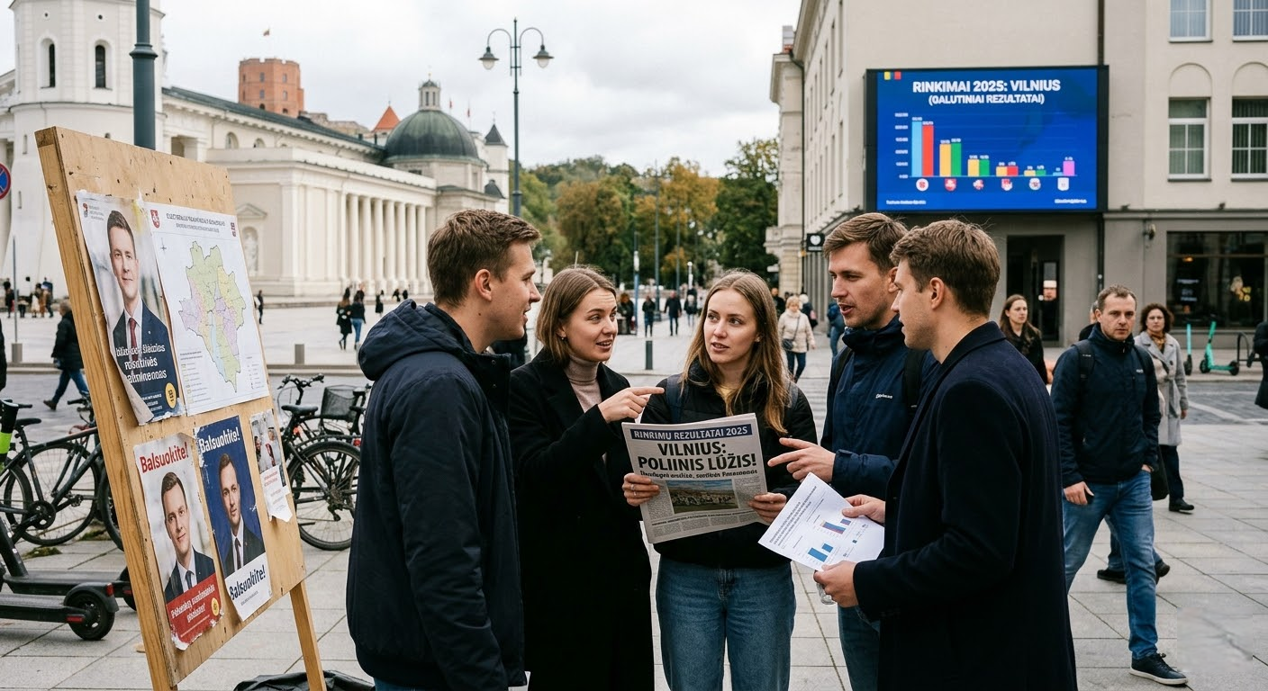 Rinkimų rezultatai 2025 Vilnius: Nuodugni analizė, politinis lūžis ir sostinės fenomenas