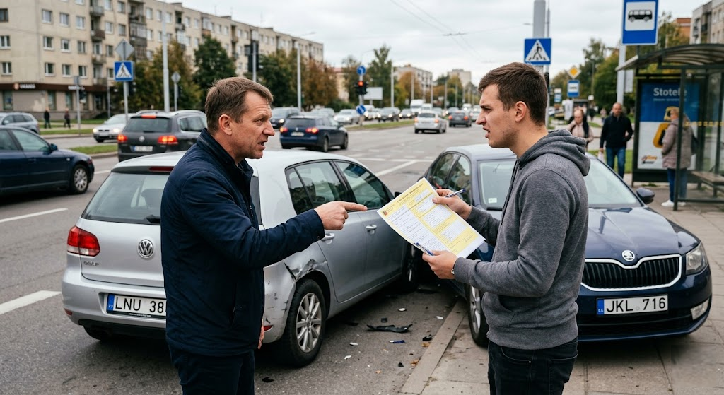 Ginčai pildant eismo įvykio deklaraciją: kaip apsaugoti savo interesus nesutarimų metu Ginčai pildant eismo įvykio deklaraciją: kaip apsaugoti savo interesus nesutarimų metu