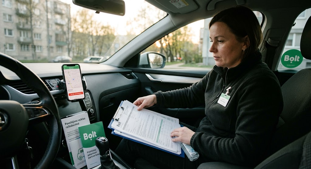 Pavežėjimo verslas: Teisiniai reikalavimai ir praktiniai patarimai Bolt partneriams