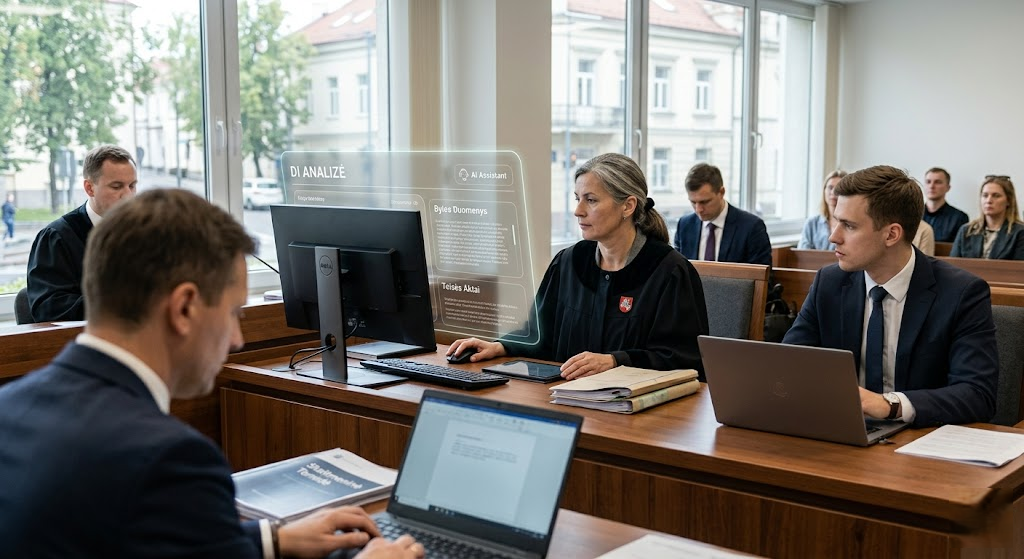 Skaitmeninė Temidė: Ar dirbtinis intelektas taps nešališku teisėjo asistentu?