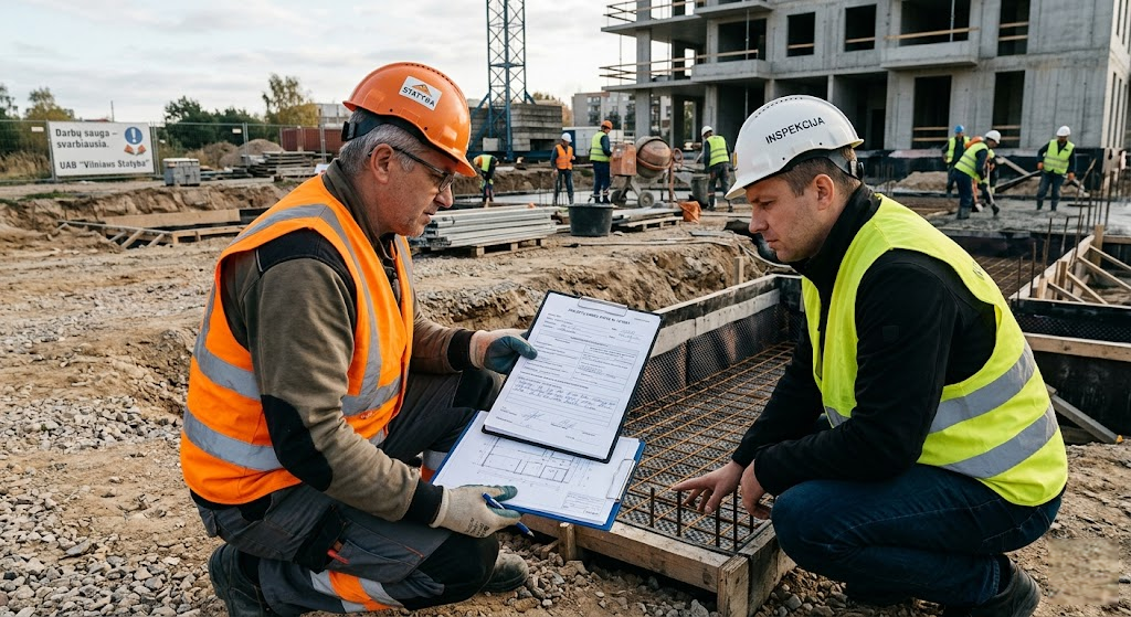 Paslėptų darbų aktas: kaip teisingai įforminti statybų procesą ir kodėl tai kritiškai svarbu?