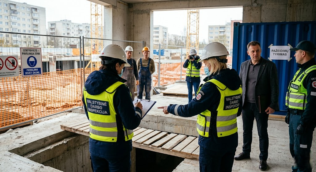Darbuotojų saugos ir sveikatos pažeidimai: realios finansinės ir teisinės pasekmės verslui
