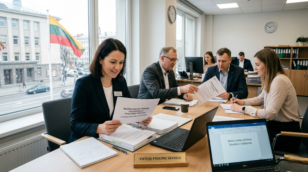 Mažos vertės viešųjų pirkimų valdymas: taisyklės, procedūros ir praktiniai patarimai