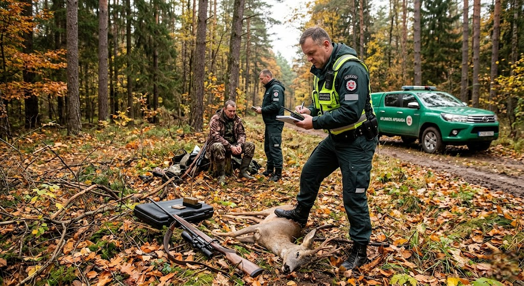 Medžioklės pažeidimai ir jų pasekmės: kas laukia nesilaikančių įstatymų?