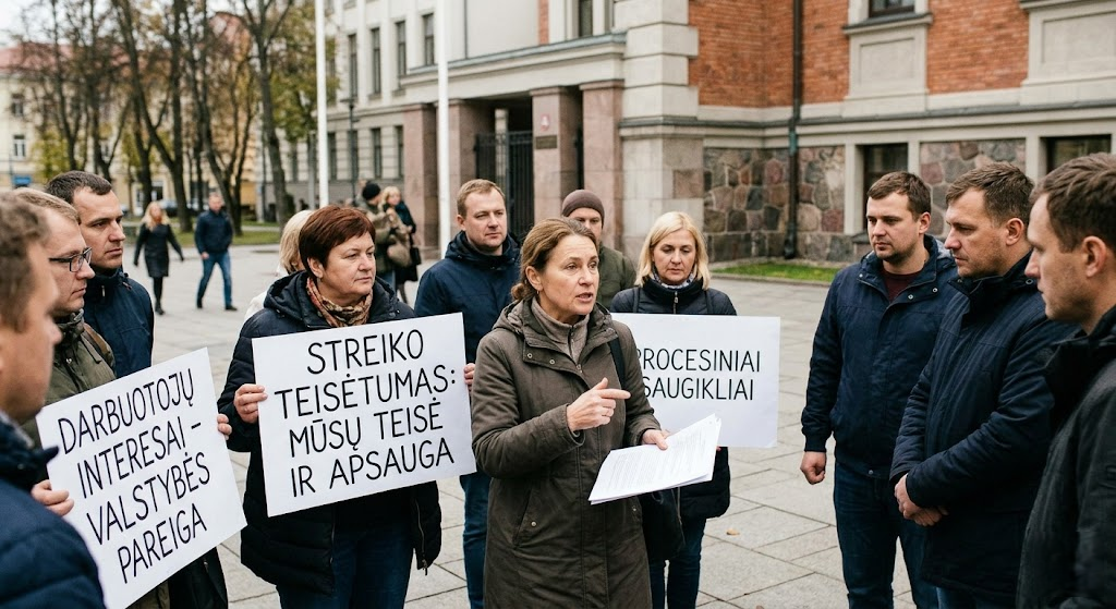 Streiko teisėtumas Lietuvoje: procesiniai saugikliai ir darbuotojų interesų apsauga
