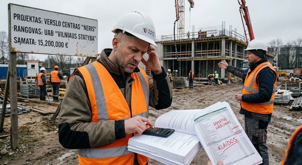 Sąmatos viršijimas statybos rangos sutartyse: teisiniai saugikliai ir ginčų sprendimo būdai