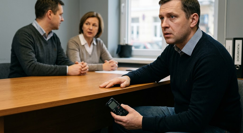 Slaptas pokalbių įrašinėjimas: kada tai tiesos paieška, o kada baudžiamasis nusikaltimas?