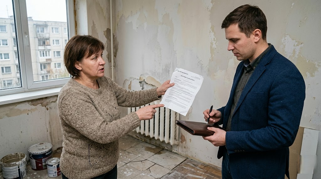 Ką daryti, kai renovacija nuvilia: teisiniai žingsniai kovojant su broku