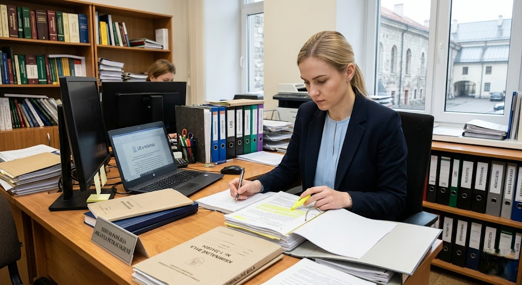 Teisėjo padėjėjo profesija Lietuvoje: kasdienybė, atsakomybė ir finansinės perspektyvos