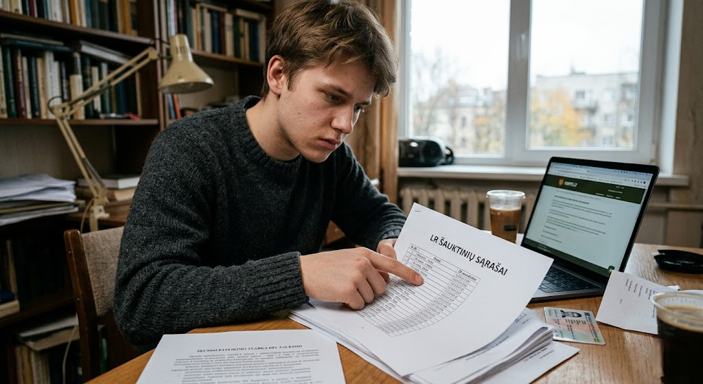 Šauktinių sąrašai ir jų apskundimo tvarka: ką daryti atsidūrus sąraše? Šauktinių sąrašai ir jų apskundimo tvarka: ką daryti atsidūrus sąraše?