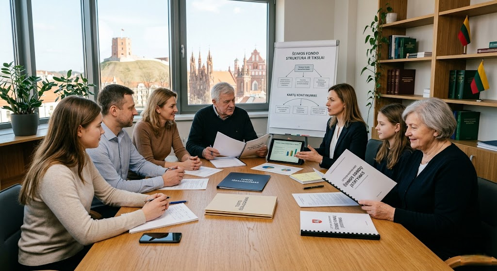 Šeimos fondo kūrimas Lietuvoje: strategija, teisiniai keliai ir turto išsaugojimas ateities kartoms Šeimos fondo kūrimas Lietuvoje: strategija, teisiniai keliai ir turto išsaugojimas ateities kartoms