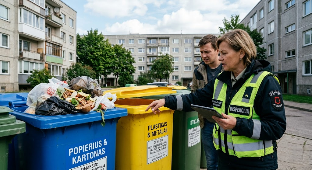Atliekų rūšiavimas Lietuvoje: taisyklės, kurias pažeidus gresia piniginės baudos