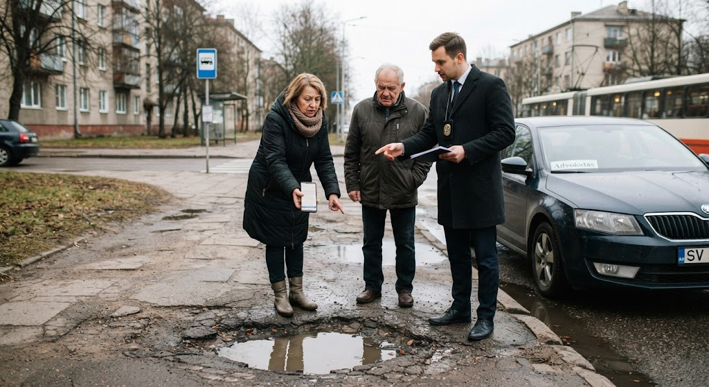 Teisinė Pagalba Dėl Viešojo Kelio Priežiūros: Gairės Vairuotojams ir Pėstiesiems Teisinė Pagalba Dėl Viešojo Kelio Priežiūros: Gairės Vairuotojams ir Pėstiesiems