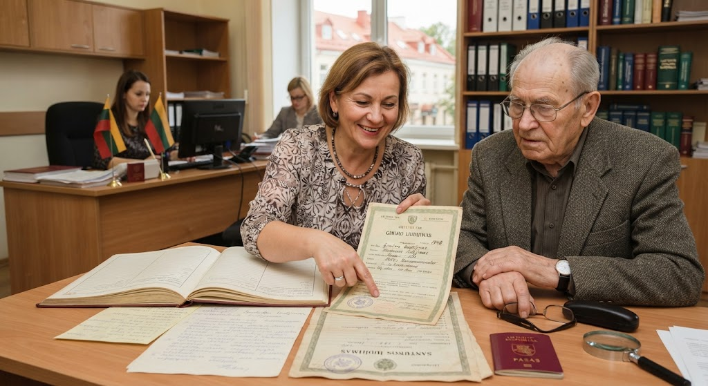 Giminystės ryšio įrodymas dokumentais: praktinis procesas ir teisiniai sprendimai Giminystės ryšio įrodymas dokumentais: praktinis procesas ir teisiniai sprendimai