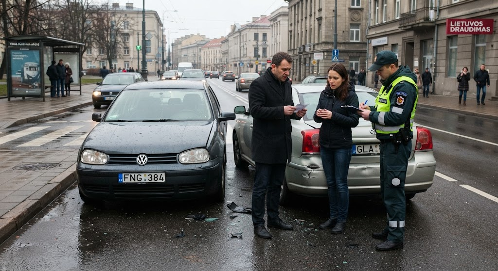 Neapdraustas automobilis ir avarija: kas moka ir kokios pasekmės?