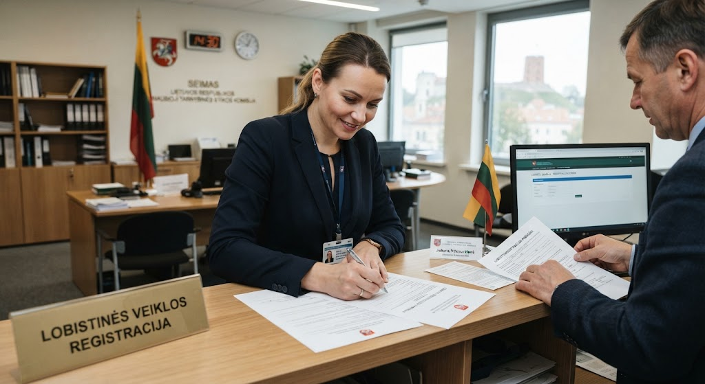 Lobistinės veiklos registracija Lobistinės veiklos registracija